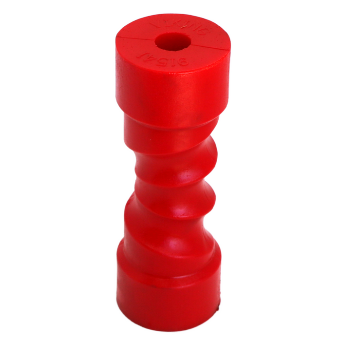 Self Centering Boat Trailer Roller Red 8" 203mm