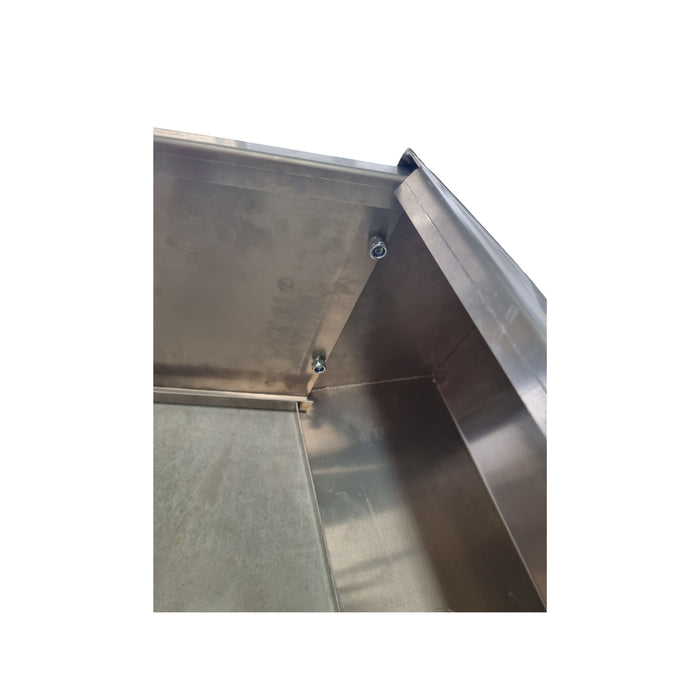 Aluminium Side Console with Long Leg