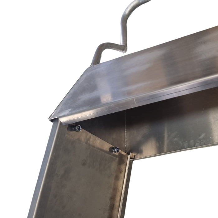 Aluminium Side Console with Long Leg