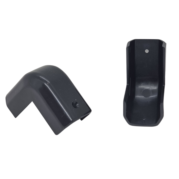 Gunwale Rubber Corner Caps Black Pair
