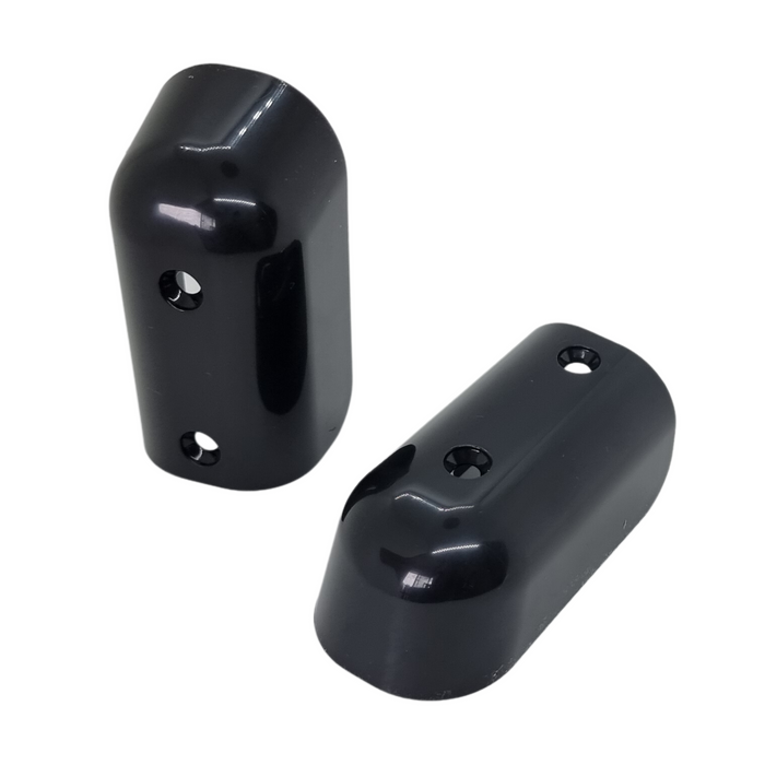 gunwale rubber end caps black away