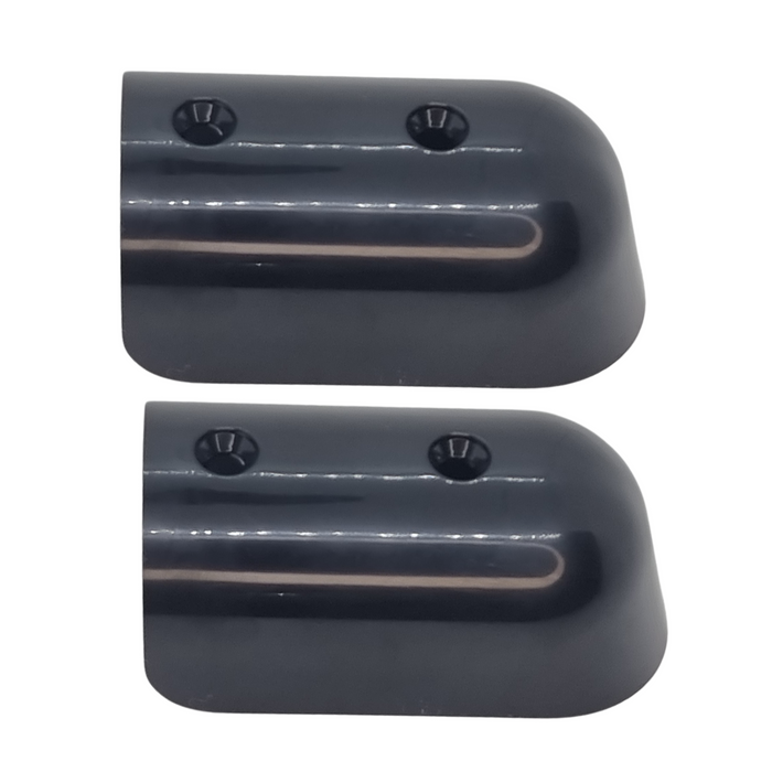 gunwale rubber end caps black side by side