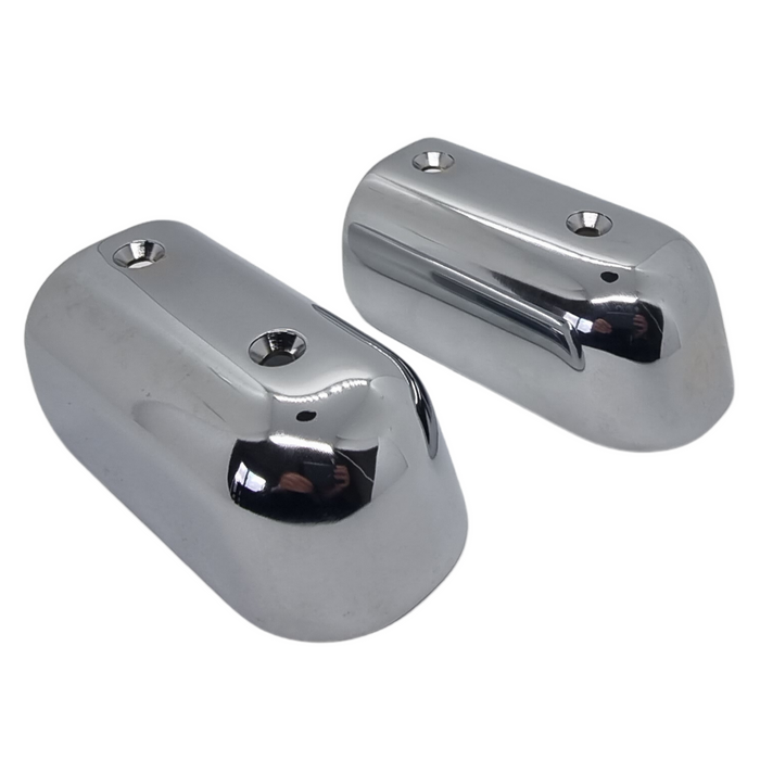 gunwale end caps metal back