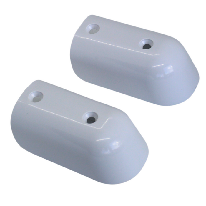 gunwale end caps white side