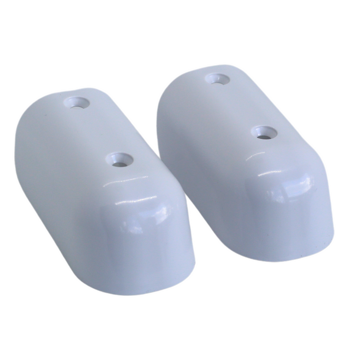 gunwale end caps white back