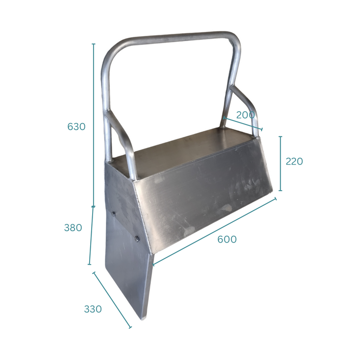Aluminium Side Console with Short Leg