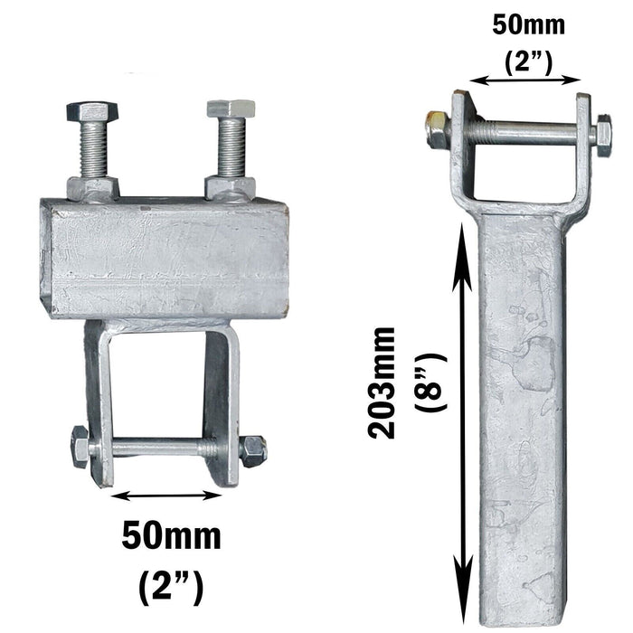 Boat Trailer Skid Bracket Bunk Mount Heavy Duty