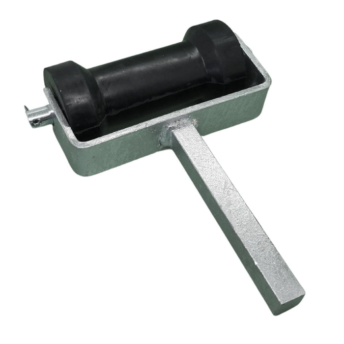 Boat Trailer Roller Assembly With Flat Bracket & Stem