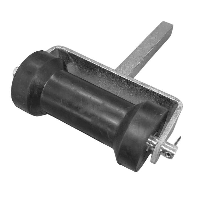 Boat Trailer Roller Assembly With Flat Bracket & Stem