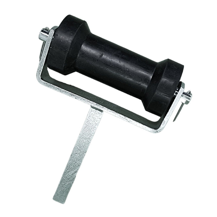 Boat Trailer Roller Assembly With Flat Bracket & Stem