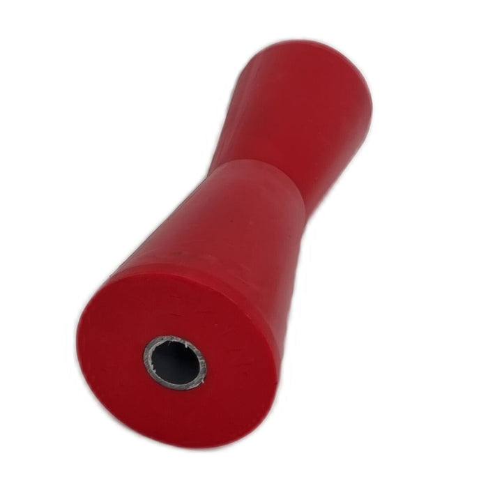 Concave Polyurethane Boat Trailer Roller Red 8" 203mm