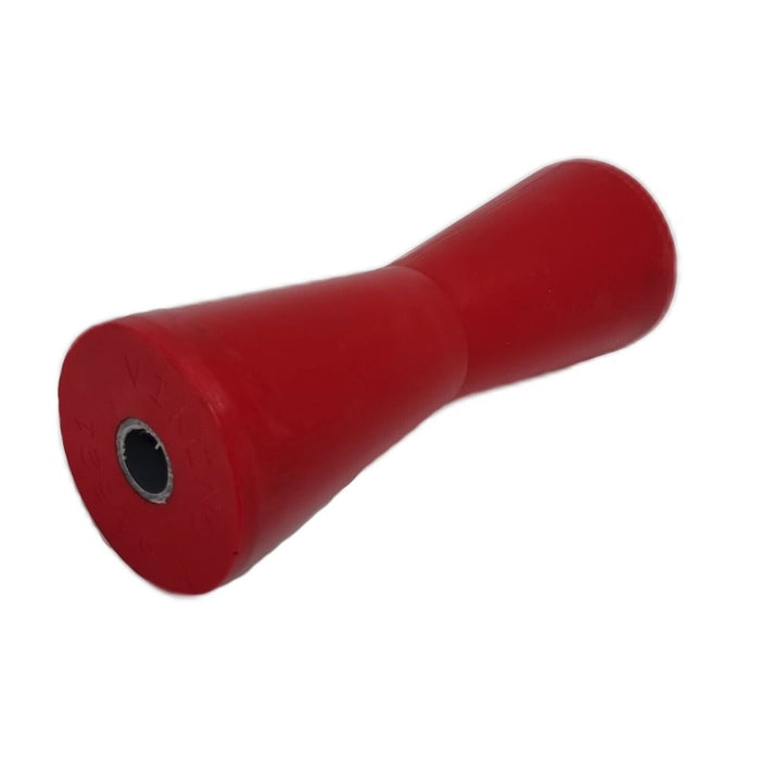Concave Polyurethane Boat Trailer Roller Red 8" 203mm