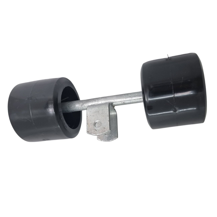 Boat Trailer Wobble Roller Assembly Smooth 4"