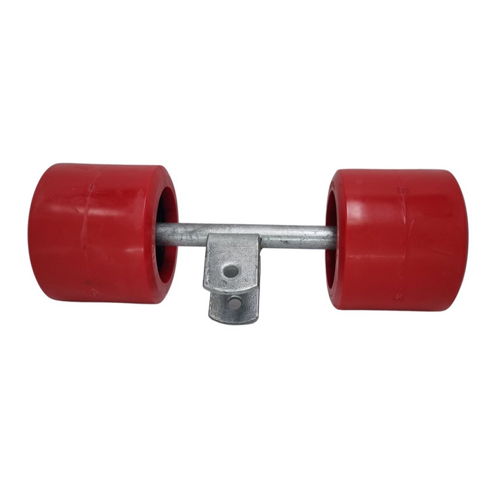Boat Trailer Wobble Roller Assembly Smooth 4"