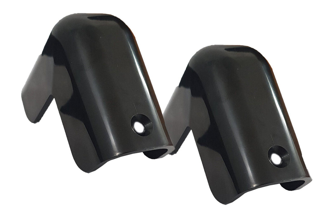 gunwale rubber corner caps black