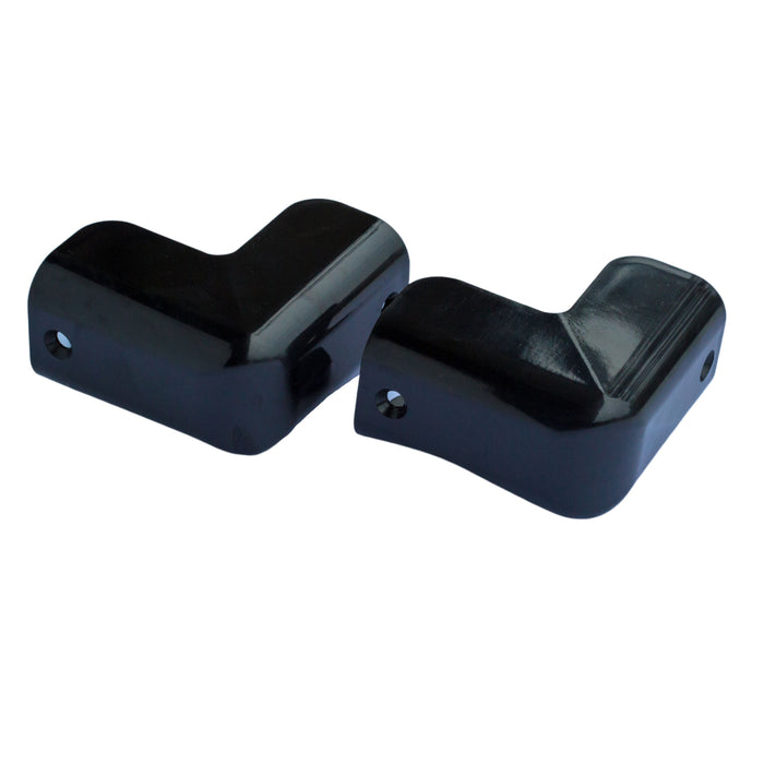 gunwale corner caps black down