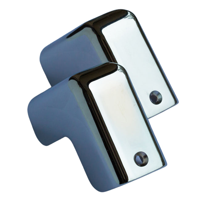 metal gunwale corner caps 40mm side