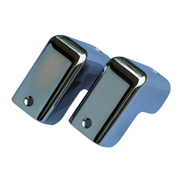metal gunwale corner caps flat