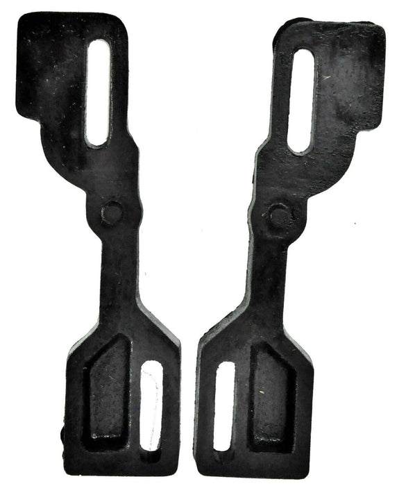 Outboard Motor Transom Wedge Black Pair