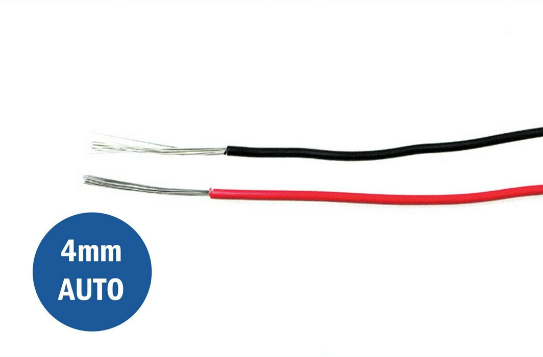 10 Metres 4mm Red and Black Marine Tinned Wire Combo (20M Total)