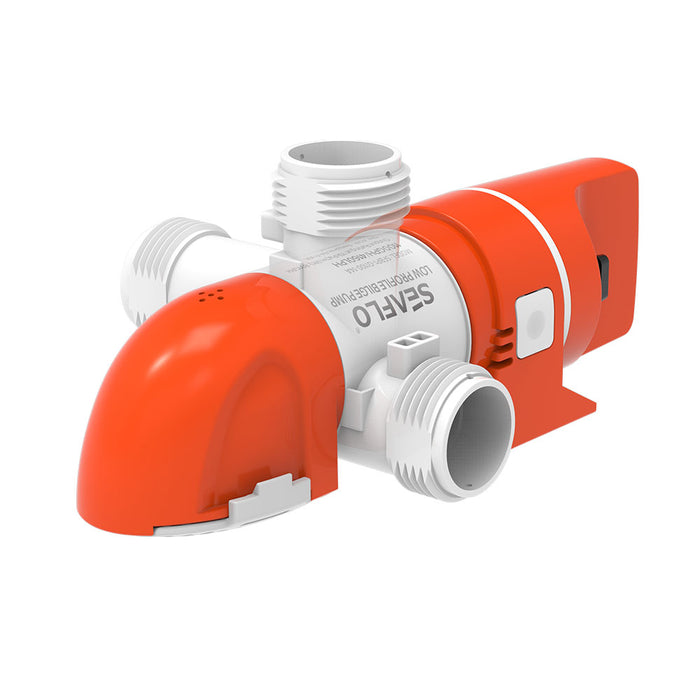 SEAFLO 12V 1100 GPH Low Profile Auto Bilge Pump | 14A Water Level Sensor,