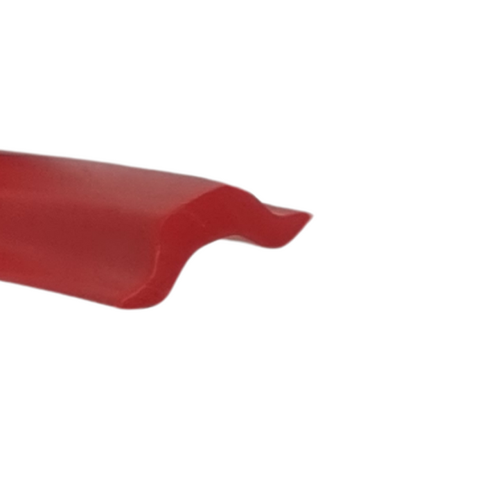 Red Gunwale Rubber Insert Per Metre