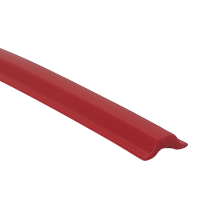 Red Gunwale Rubber Insert Per Metre