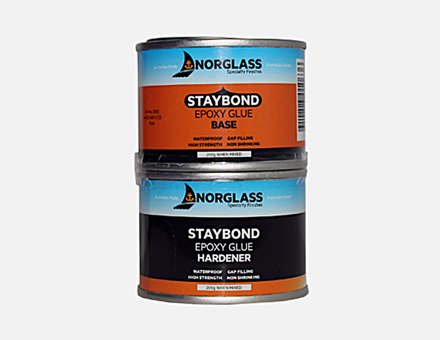 Norglass Staybond Epoxy Glue 250g 2-pack waterproof marine structural adhesive
