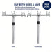 Port and Starboard 3-way snapper rack pair in 316 stainless — buy both sides and save, six rod positions