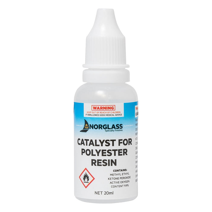 Norglass Polyester Resin 250ml waxed fibreglass finish 9005