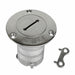 316 stainless water deck filler 38mm 1.5 inch with key and chain