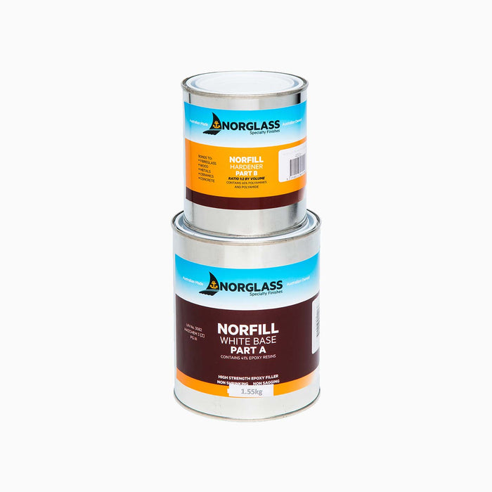 Norglass Norfill White Epoxy Filler 250g waterproof marine two-part filler 1153