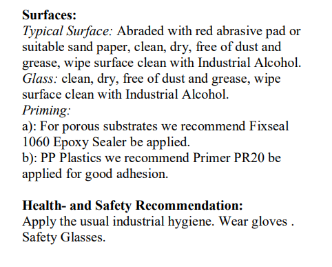 Fixtech White Fix15 Adhesive Sealant 290mL White