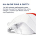 SEAFLO 1100 GPH auto bilge pump built-in float switch no separate switch required