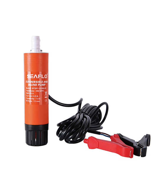 SEAFLO 12V 280 GPH Submersible & Inline Pump SFSP1-G280-02A