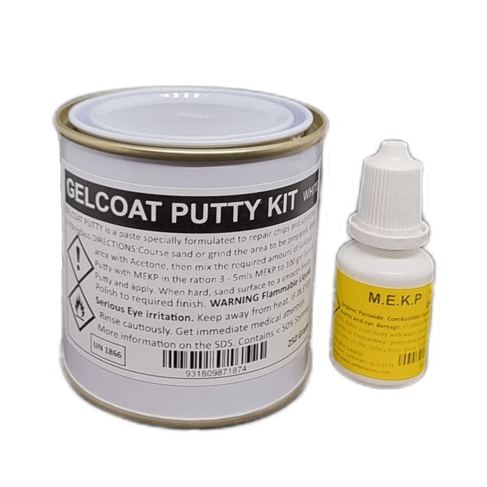 Gelcoat Putty Fibreglass Repair Kit 100g or 250g