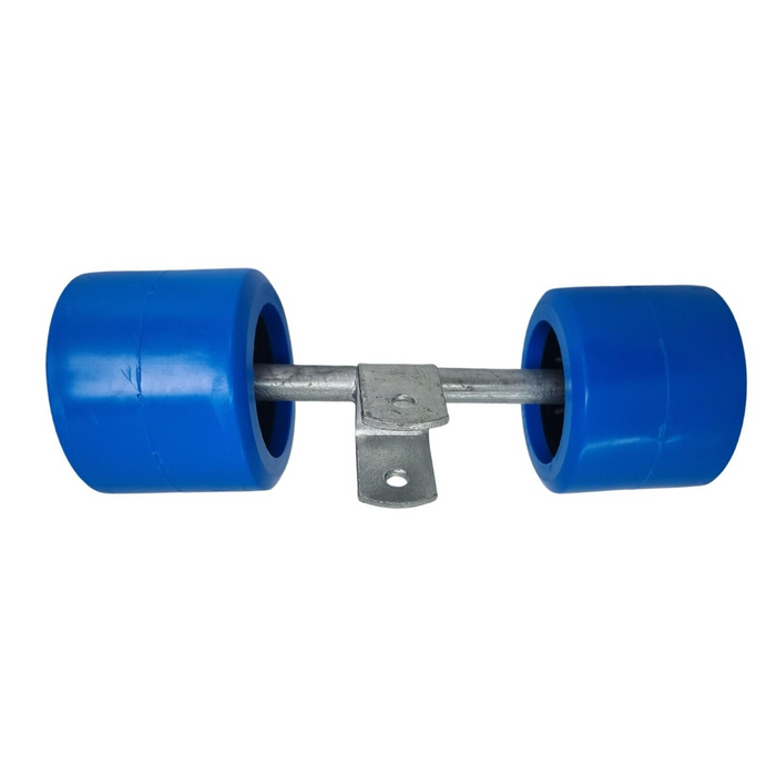 Boat Trailer Wobble Roller Assembly Smooth 4"