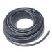 Black 10mm SAE 30R7 rubber outboard fuel line coil, sold per metre for above-deck use