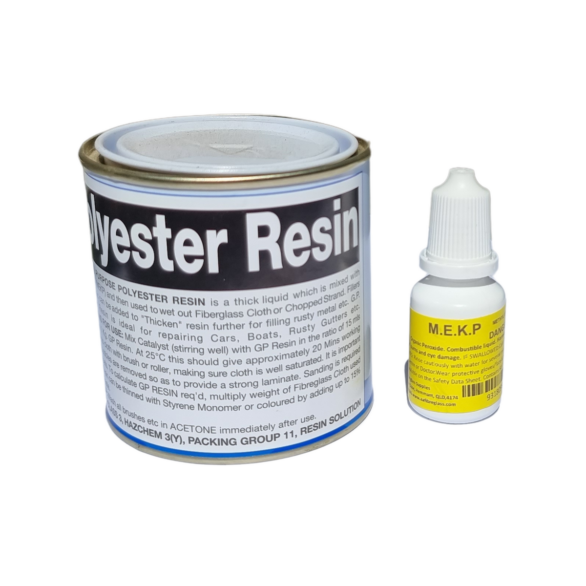 Fibreglass Resin and Hardener Kit (Polyester) — MW Boating