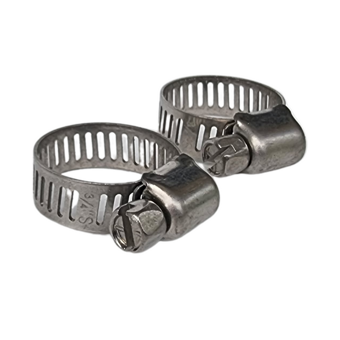 Stainless Steel Marine Hose Clamps 10 Pack suits 6mm - 10mm Hose