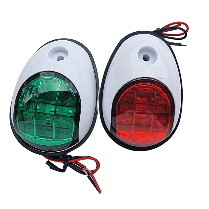 LED Navigation Lights White - IP68 Rated