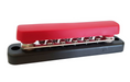 marine buss bar with red cover on